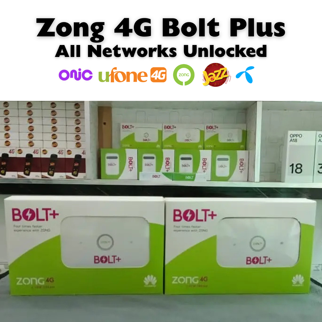 Zong Bolt Plus All Network Unlocked
