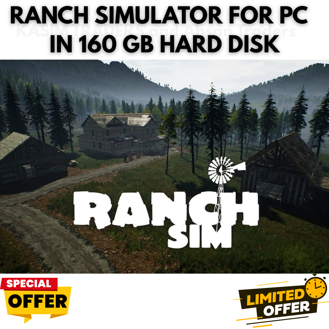 Ranch Simulator PC Edition in 160GB External Hard Disk – Pre-Installed & Ready to Play