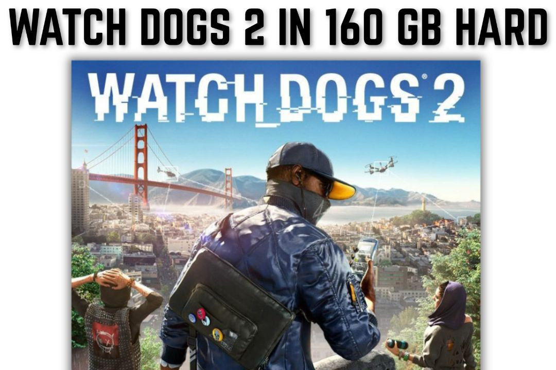 Watch Dogs PC Edition in 160GB External Hard Disk – Pre-Installed & Ready to Play
