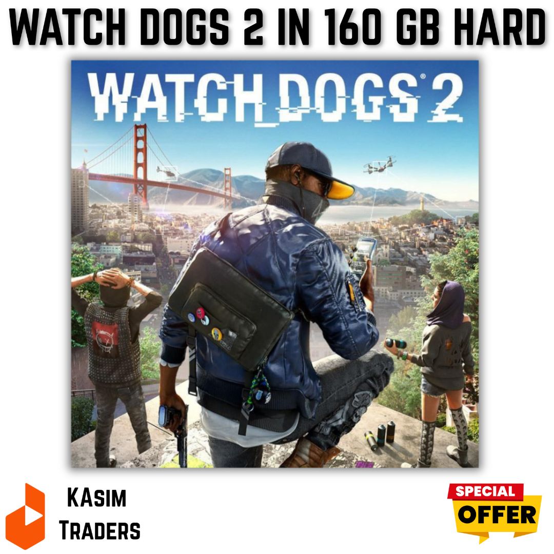 Watch Dogs PC Edition in 160GB External Hard Disk – Pre-Installed & Ready to Play