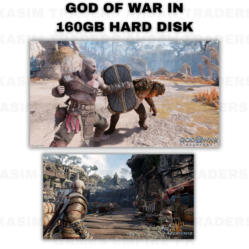 God of War PC Edition in 160GB External Hard Disk – Pre-Installed & Ready to Play