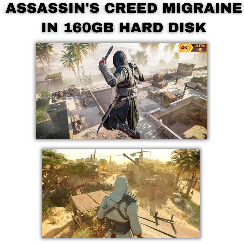 Assassin’s Creed PC Edition in 160GB External Hard Disk – Pre-Installed & Ready to Play